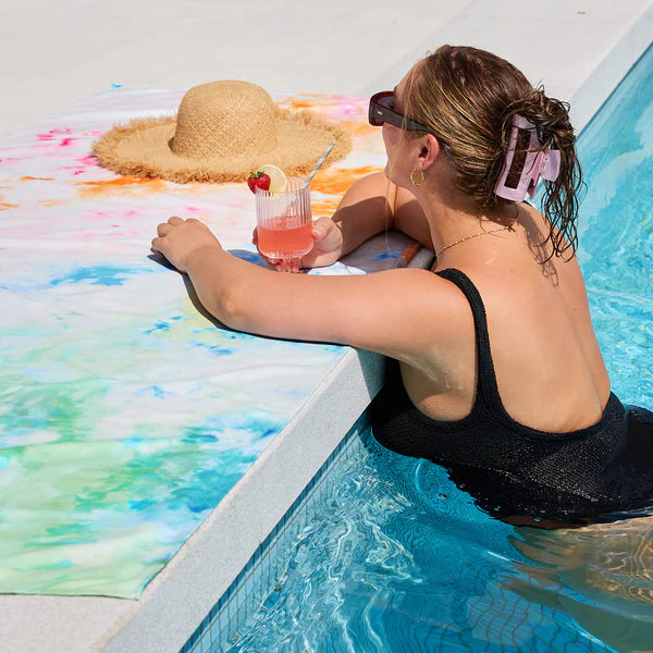 Sunset Splash Towel