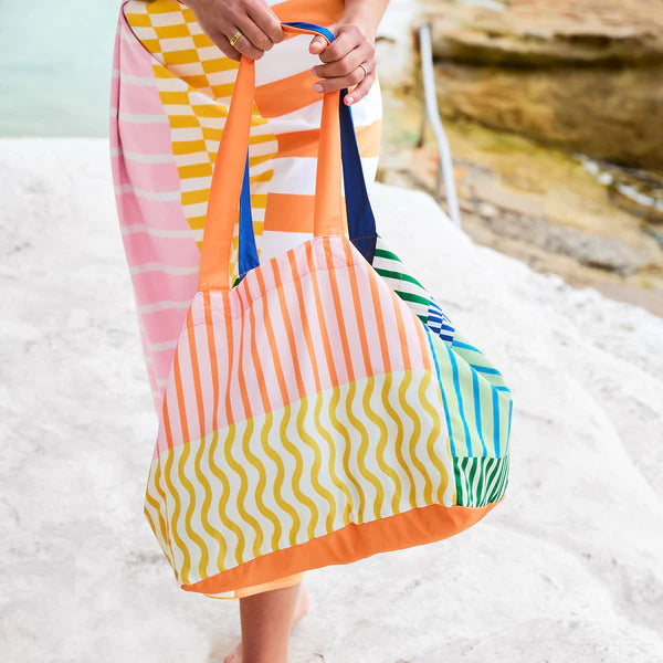 Foldaway Tote Bags - Stripe Up Your Life