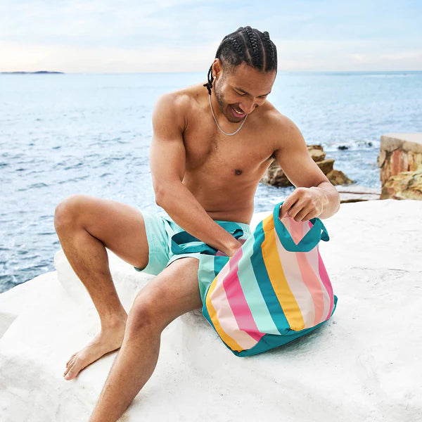 Foldaway Tote Bags - Coastal Candy