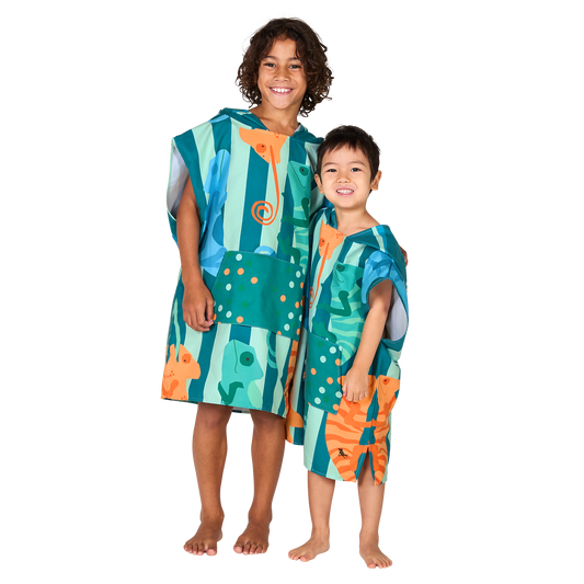 Karma Chameleon poncho