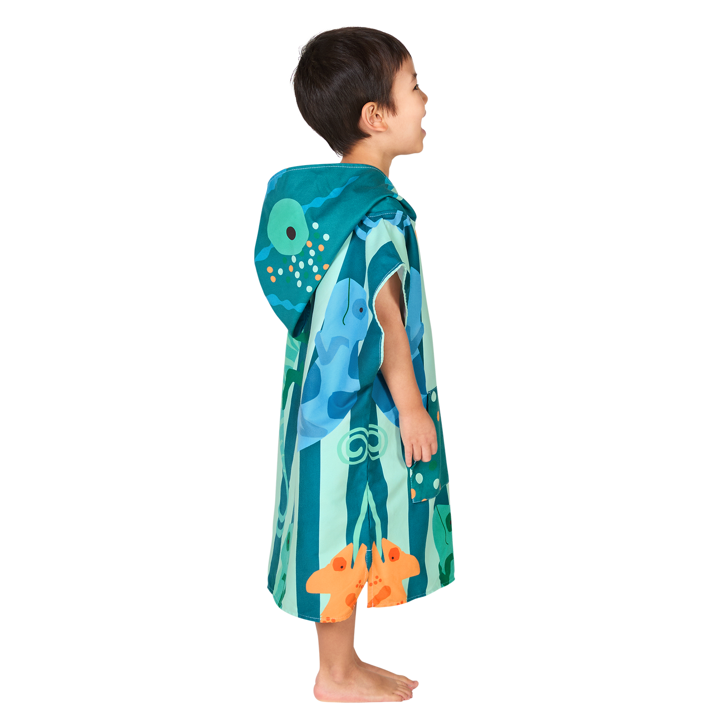 Karma Chameleon poncho
