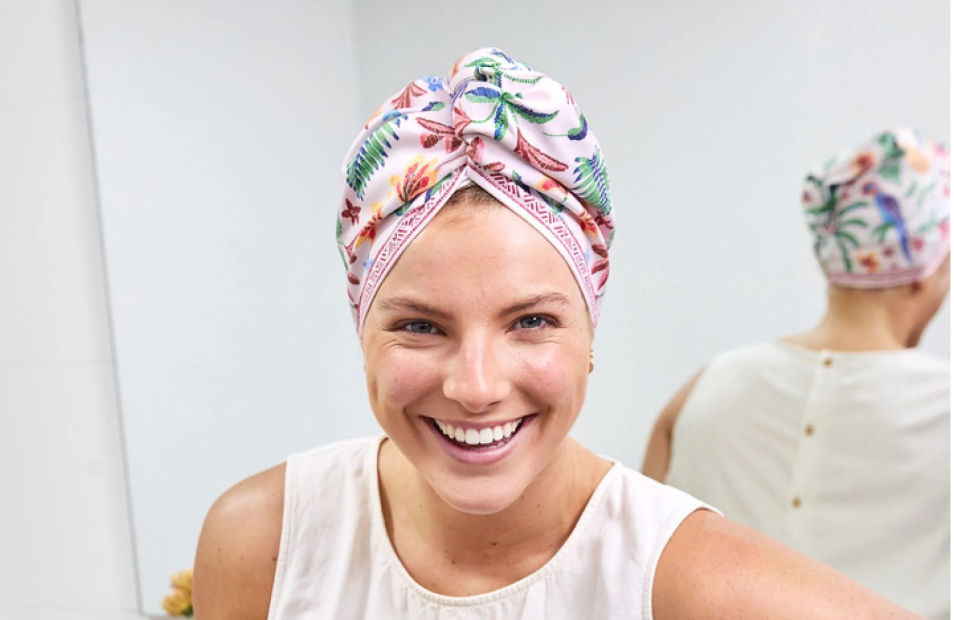 Pink Paradise Hair wrap
