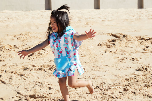 Flamingo Fever - Hooded Towel