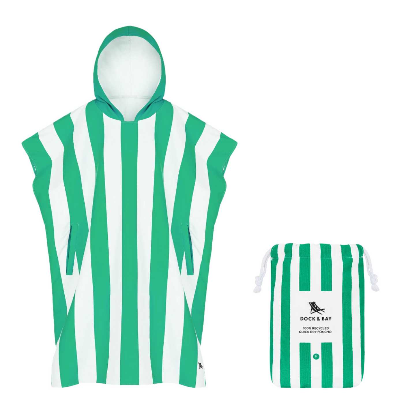 Poncho - Cancun Green
