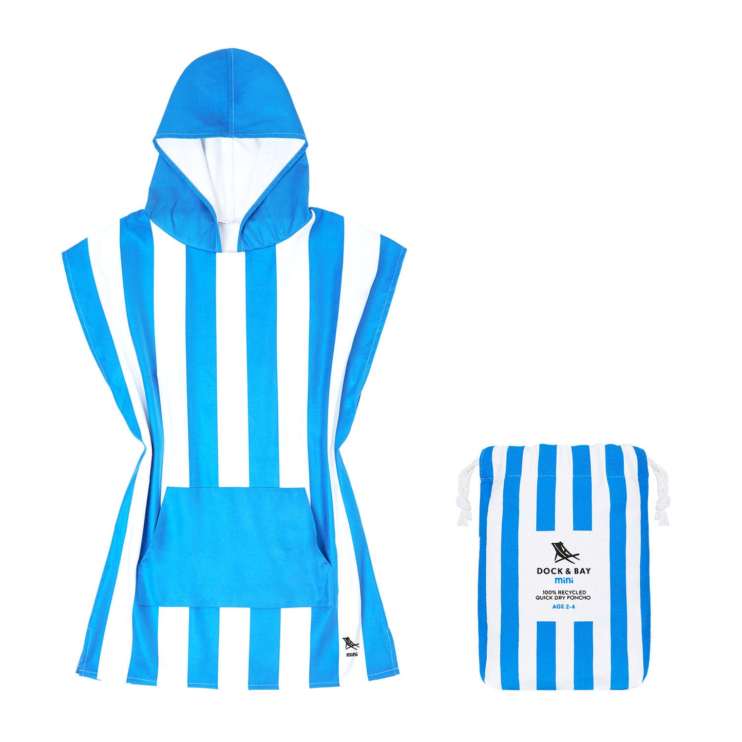 Bondi Blue - Hooded Towel