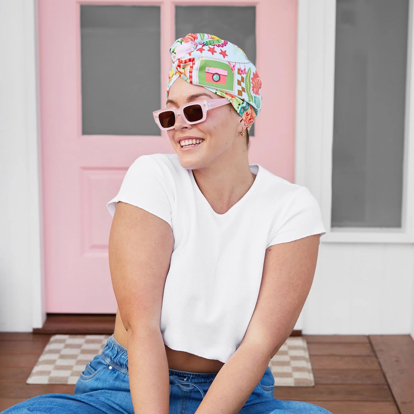 Wish You Were Here Hair wrap