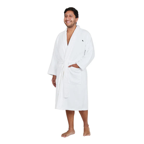 Crystal White Bath Robe