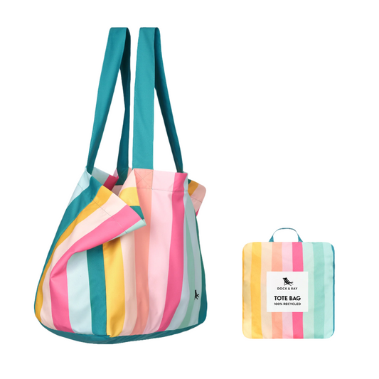 Foldaway Tote Bags - Coastal Candy