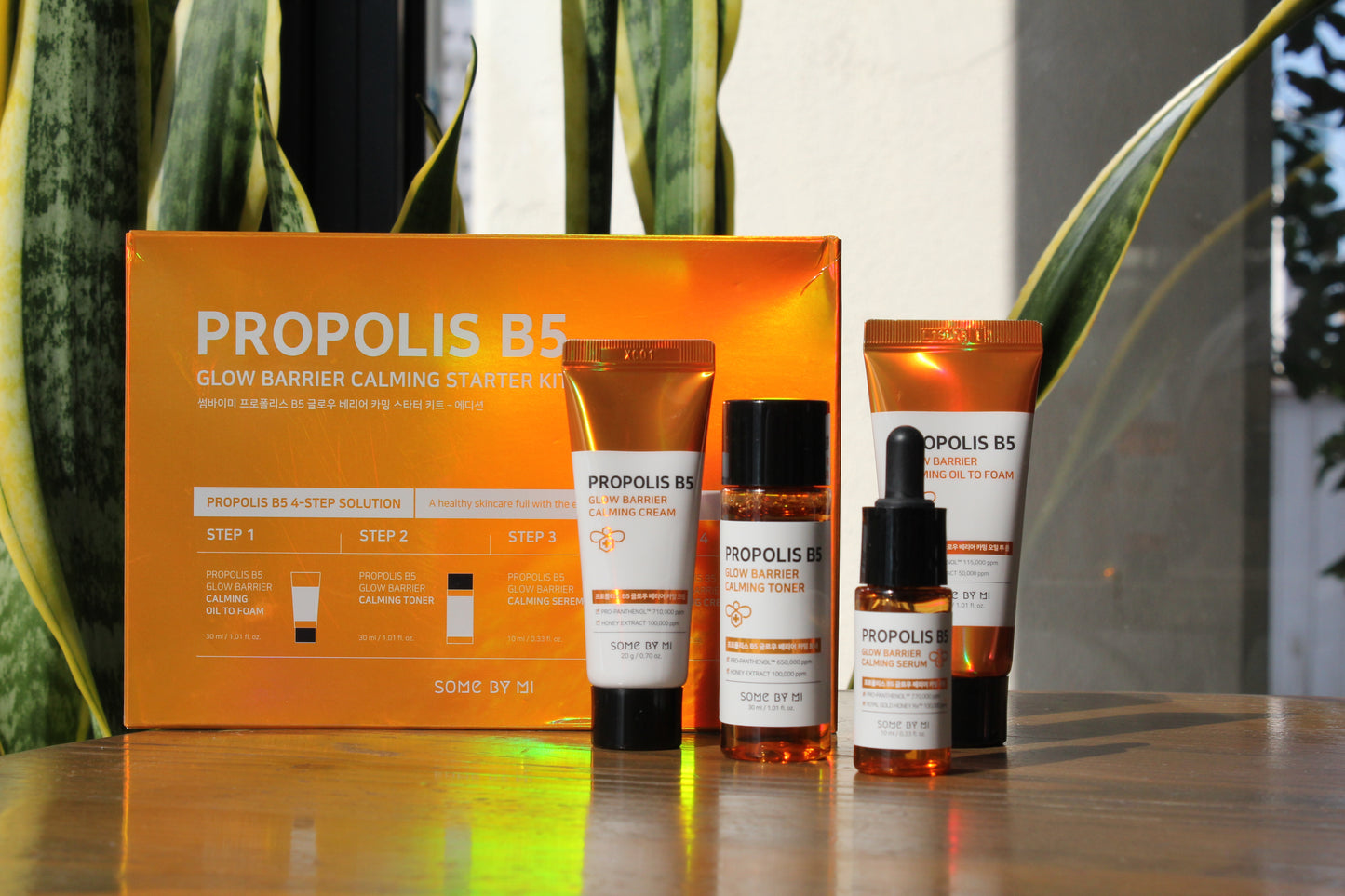 Propolis B5 Glow Barrier Calming Starter Kit - 4 Pcs