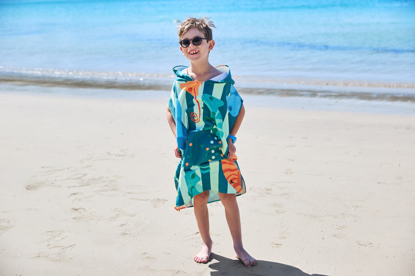 Karma Chameleon poncho