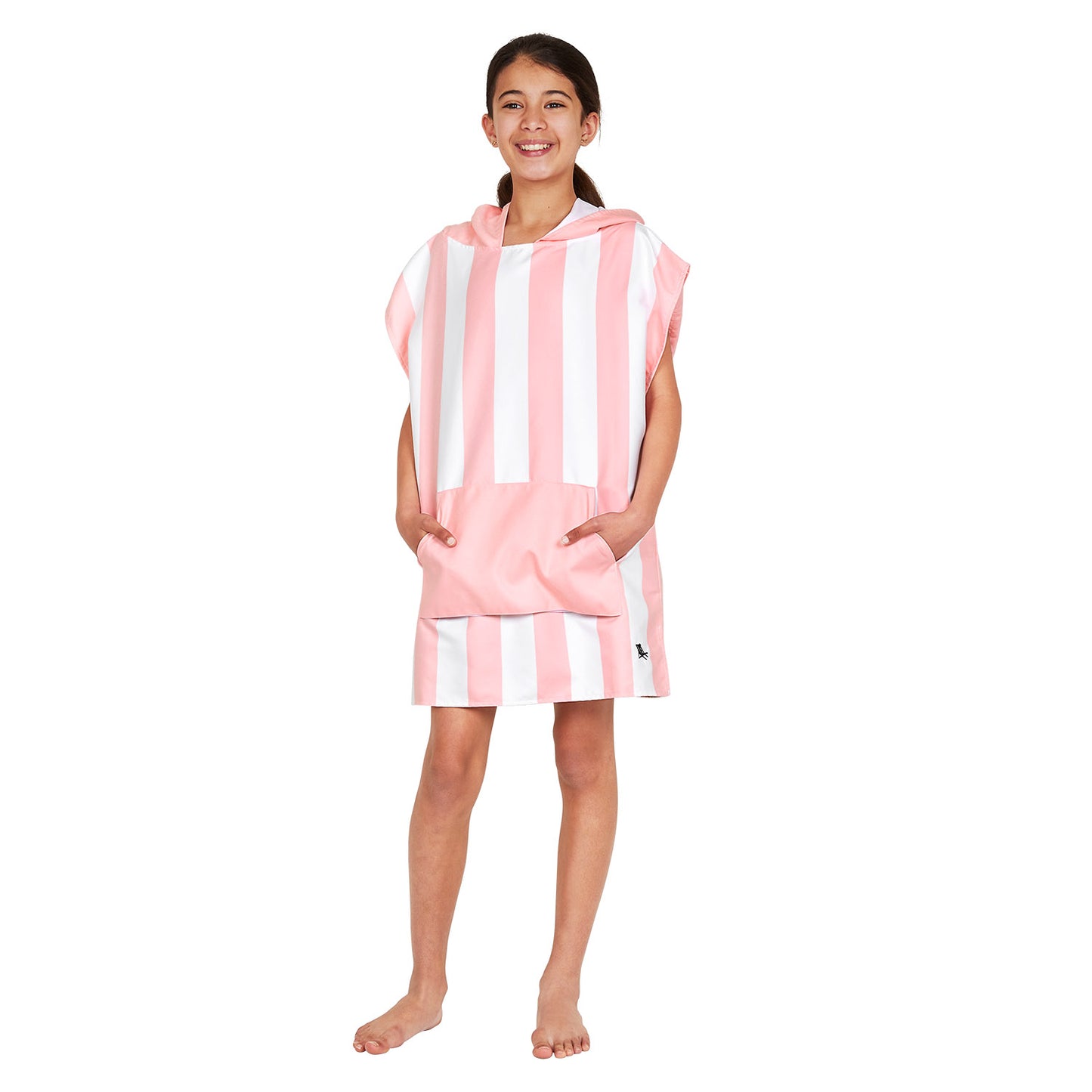 Malibu pink poncho