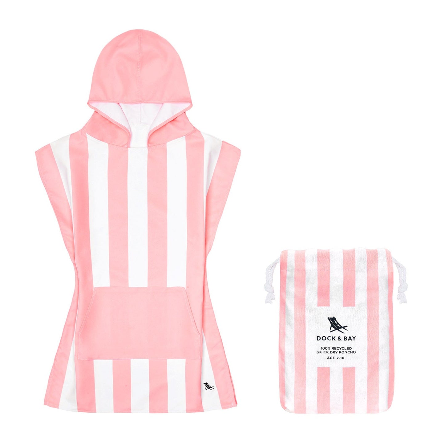 Malibu pink poncho