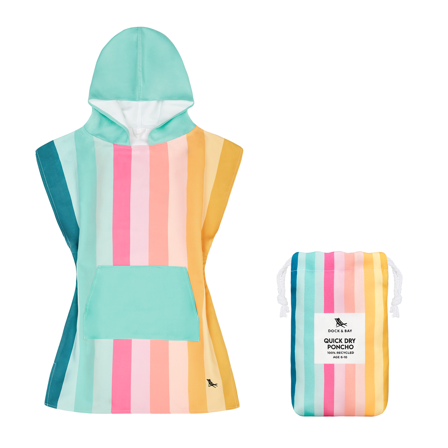 Coastal Candy Poncho