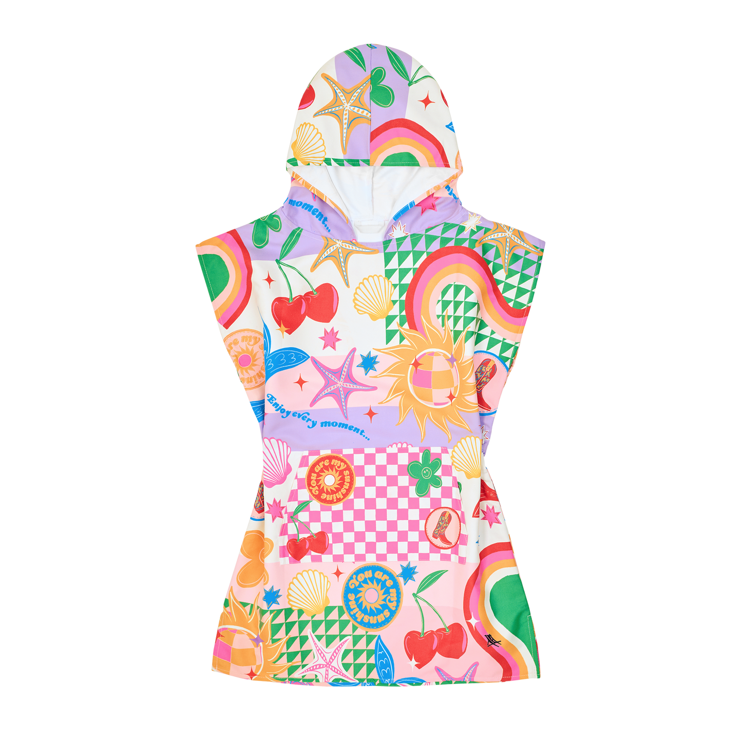 good vibes club poncho