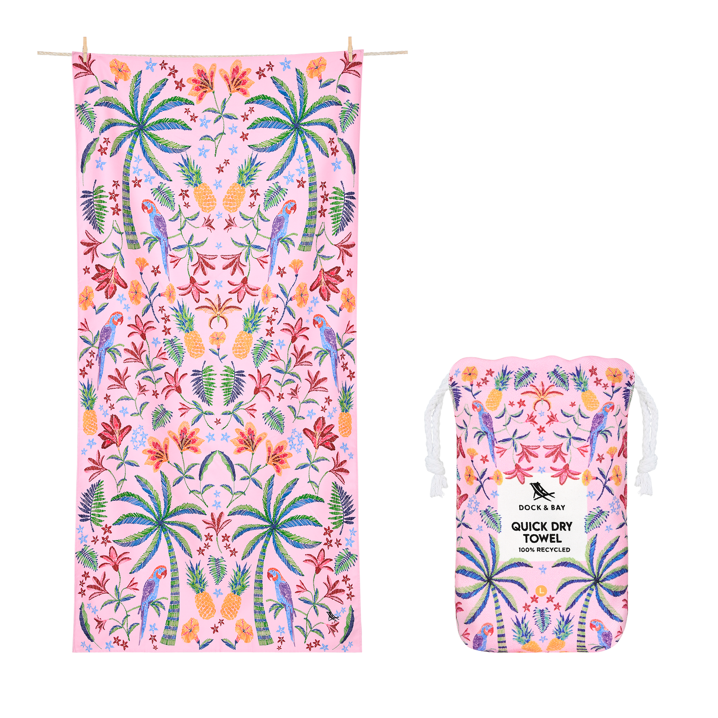 Pink Paradise Towel