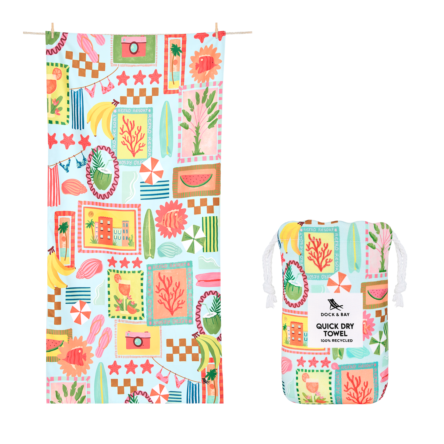 Wish You Were Here Towel