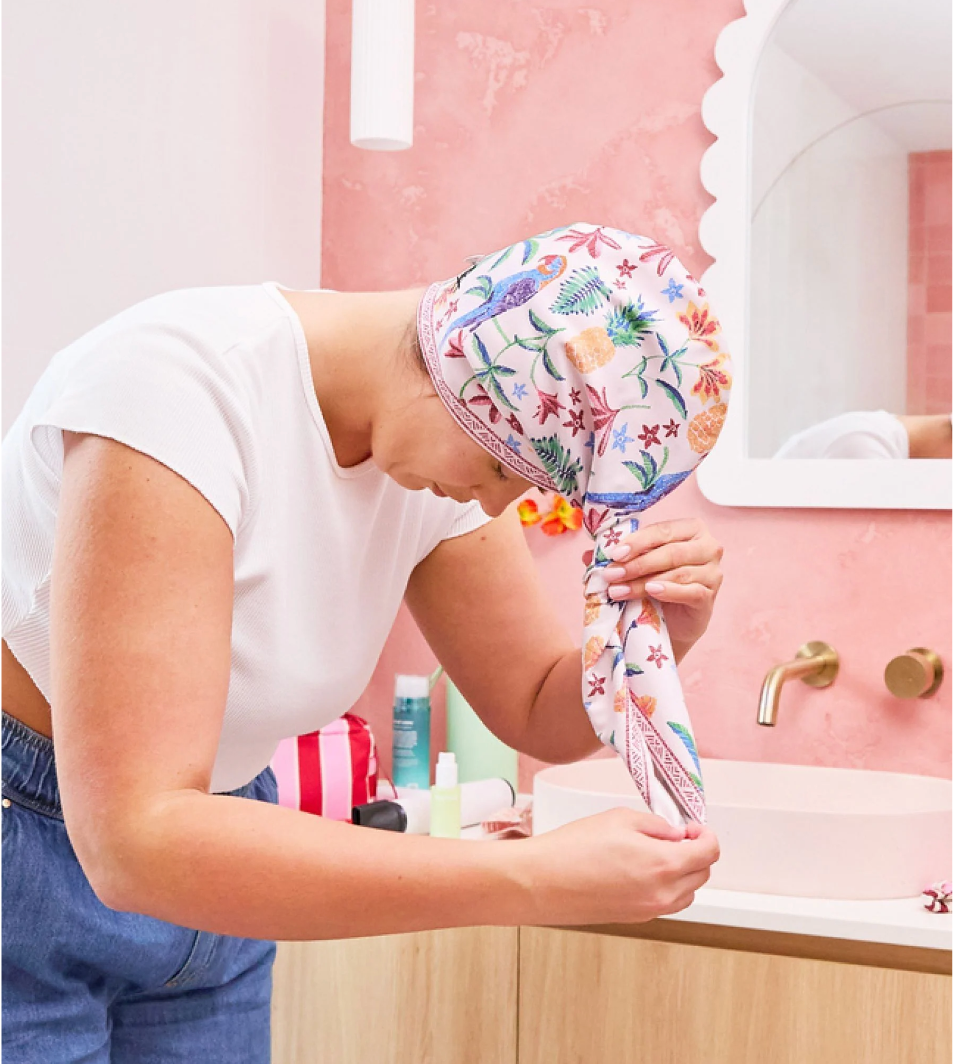 Pink Paradise Hair wrap