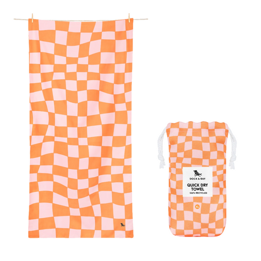 Groovy Check Towel