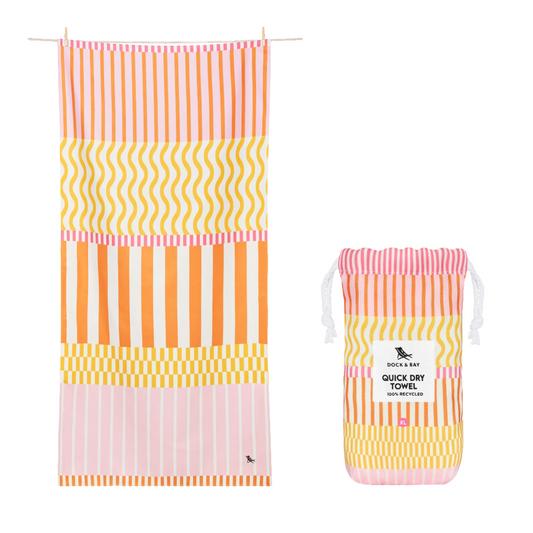 Lemonade Waves Towel