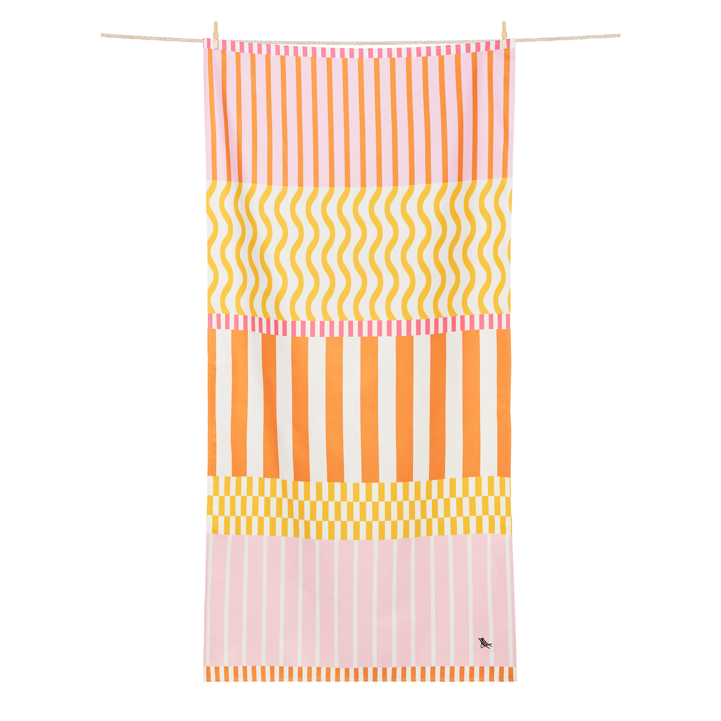 Lemonade Waves Towel