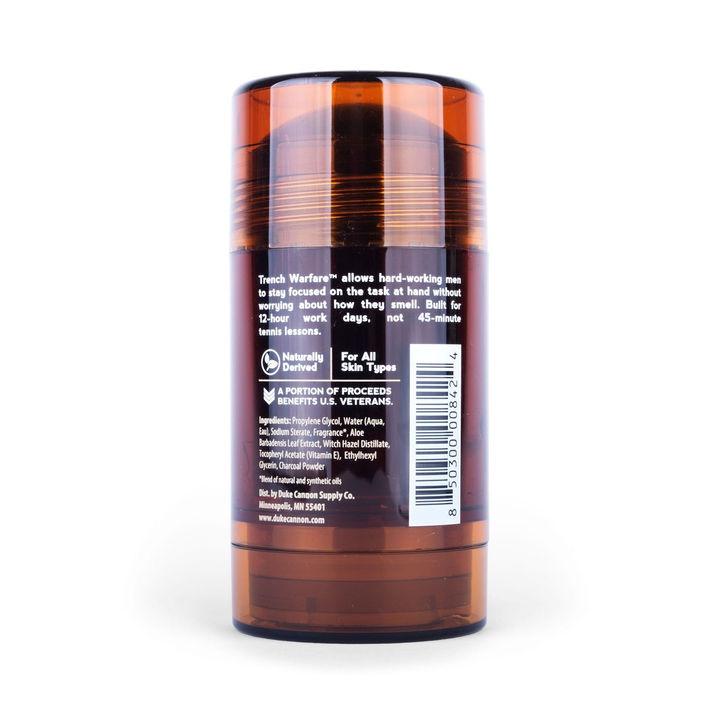 Duke Cannon Charcoal Deodorant, Sandalwood & Amber