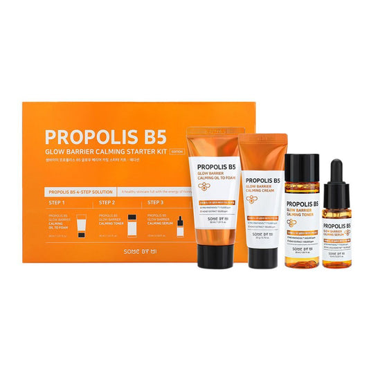 Propolis B5 Glow Barrier Calming Starter Kit - 4 Pcs